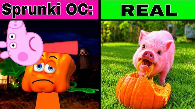 СПРУНКИ OC: СПУКЛИ ПРОТИВ СВИНКИ ПЕППЫ В РЕАЛЬНОЙ ЖИЗНИ