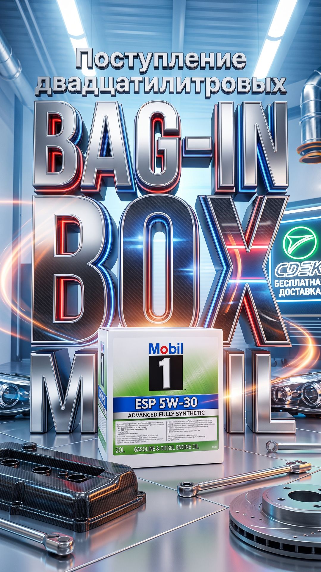 Поступление двадцатилитровых BAG-IN-BOX MOBIL.   Пришло мало. Разбирают быстро #anton_mygt