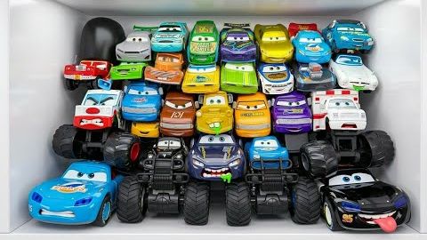 Мультики для детей, Все Любимые Герои Disney Pixar Cars! Маккуин И Его Друзья В Одном Видео!