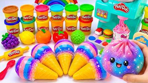 Мультики для детей, Волшебное Мороженое И Фрукты! Play-Doh, Кинетический Песок И ASMR!