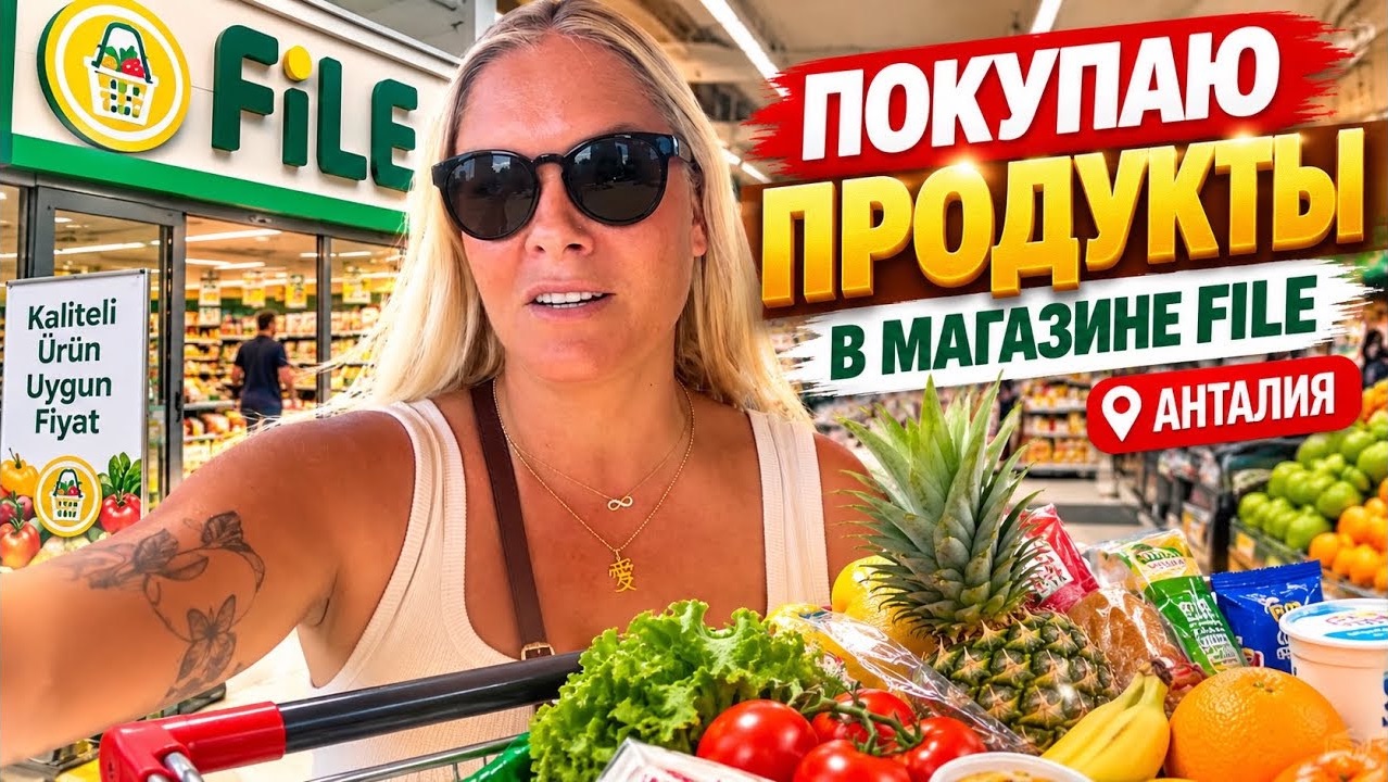 🔥 ПОКУПАЮ ПРОДУКТЫ В МАГАЗИНЕ FİLE