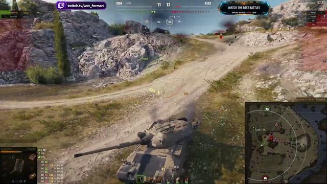 [Fermani wot] Progetto M40 mod. 65 ● 1000 IQ или полный нубас? Итальянец устроил цирк на Утёсе в WoT