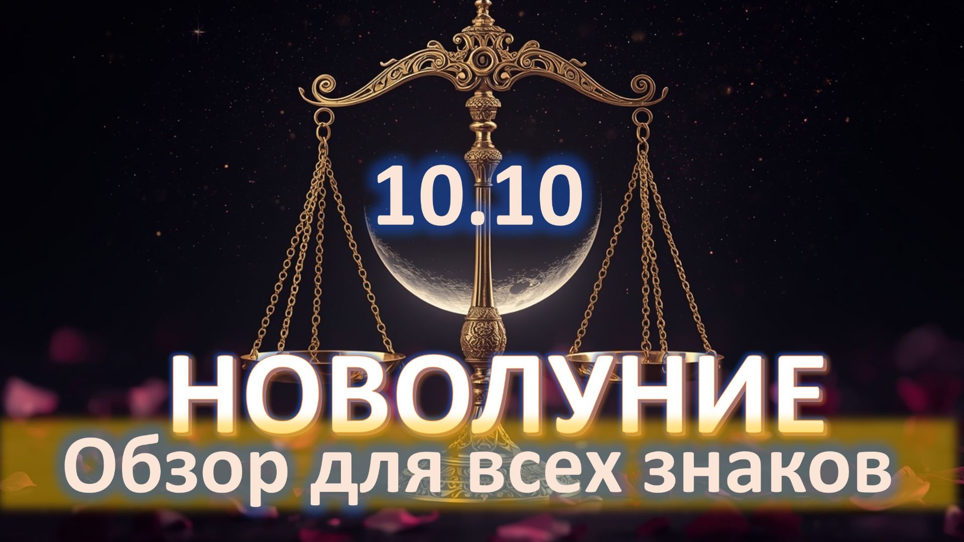 🌙НОВОЛУНИЕ♎️| 10 ОКТЯБРЯ | ОБЗОР для всех знаков ✨
