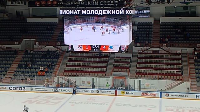 Хоккей Хабаровск Платинум-арена