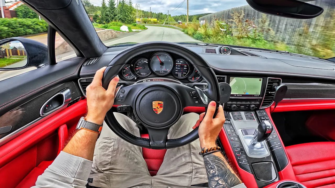 2015 Porsche Panamera GTS 4.8L - POV ТЕСТ-ДРАЙВ