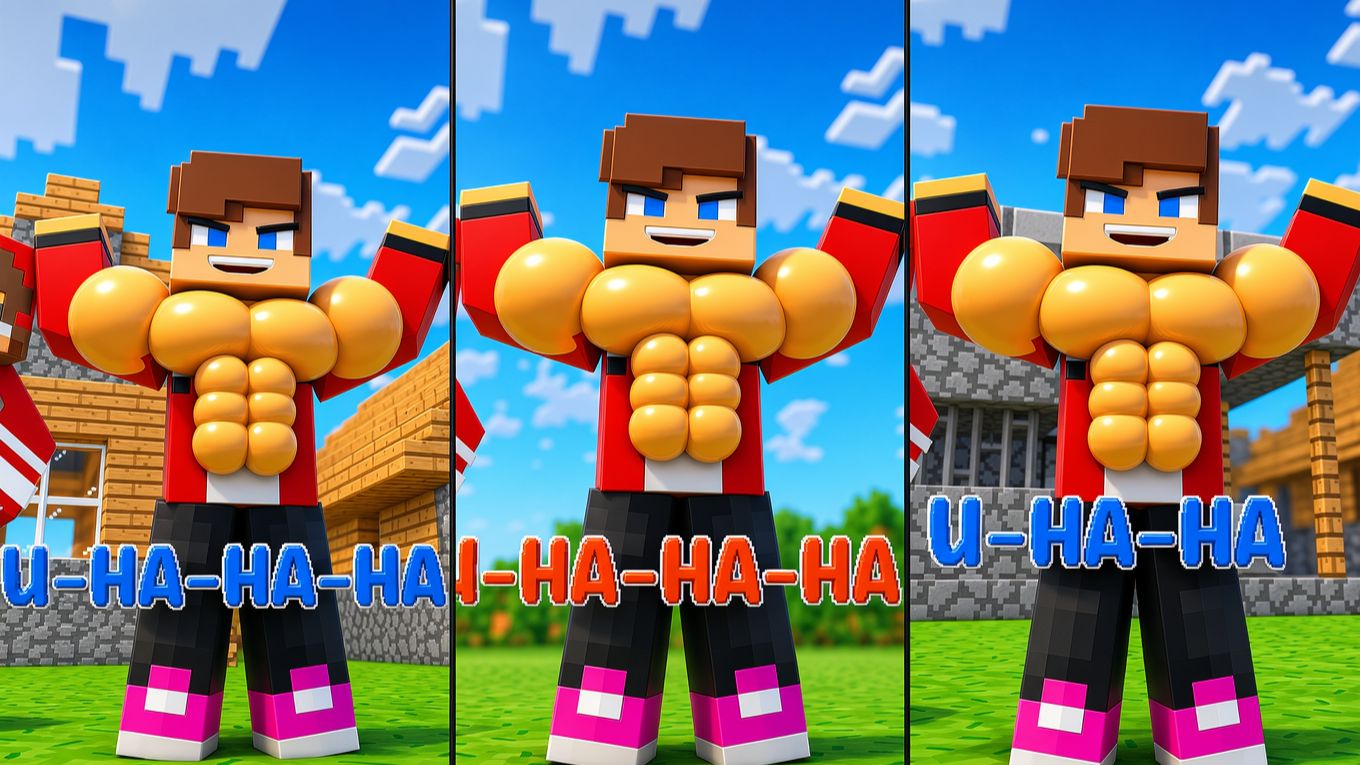 Джей-Джей и Майки демонстрируют силу смеха «Ка-ка-ка-ка» 😁😁 | Майнкрафт 😈 анимации. Minecraft