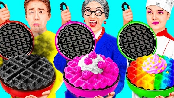 Кулинарный Челлендж: Я против Бабушки | Сумасшедшие Кулинарные Рецепты