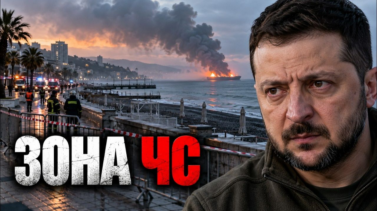 🔥 Танкер горит у Сочи Ответ Москвы