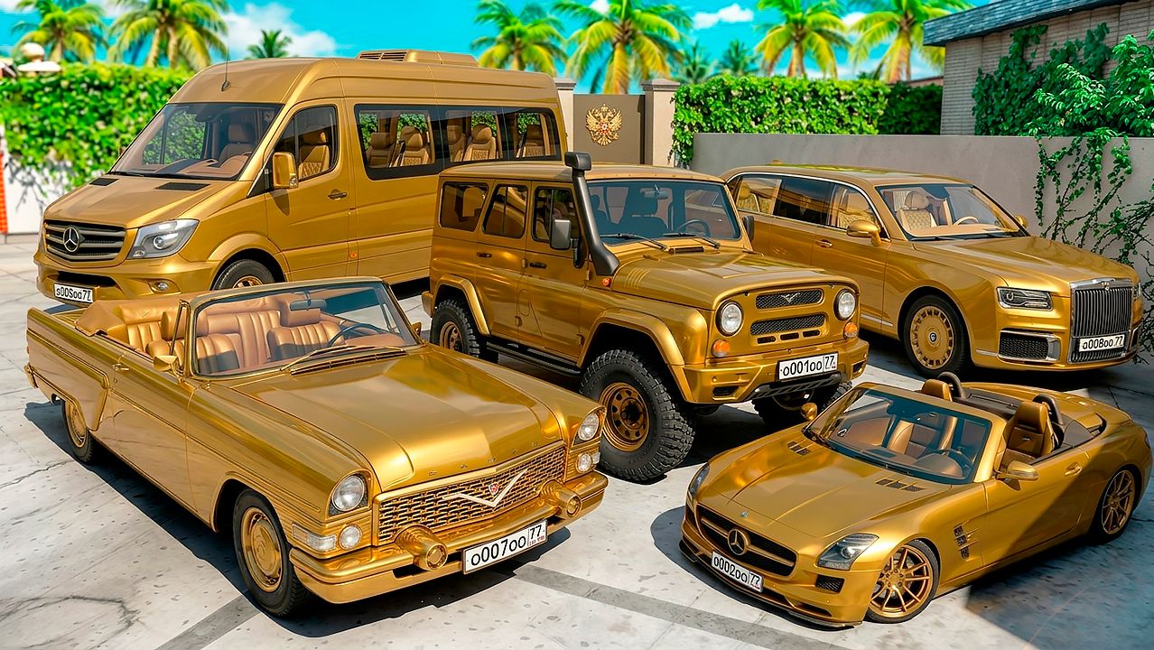 Угнал кучу золотых чит тачек у мажора в GTA 5! Битва воров в ГТА 5 Онлайн!