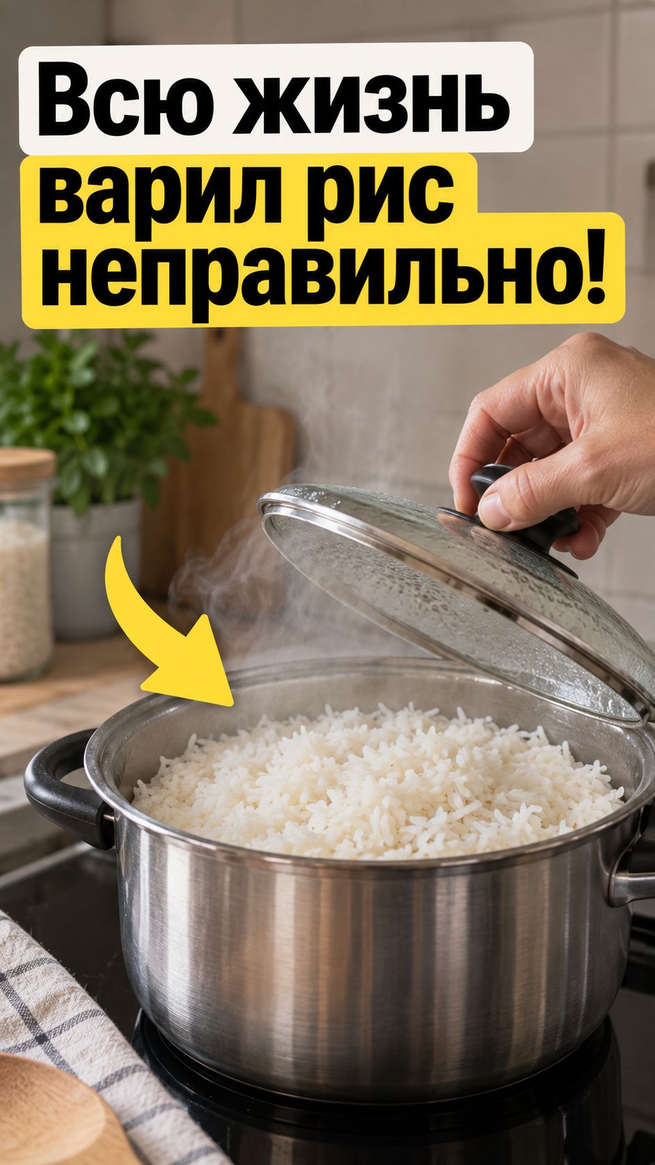 Всю жизнь варил рис неправильно! #здоровье
