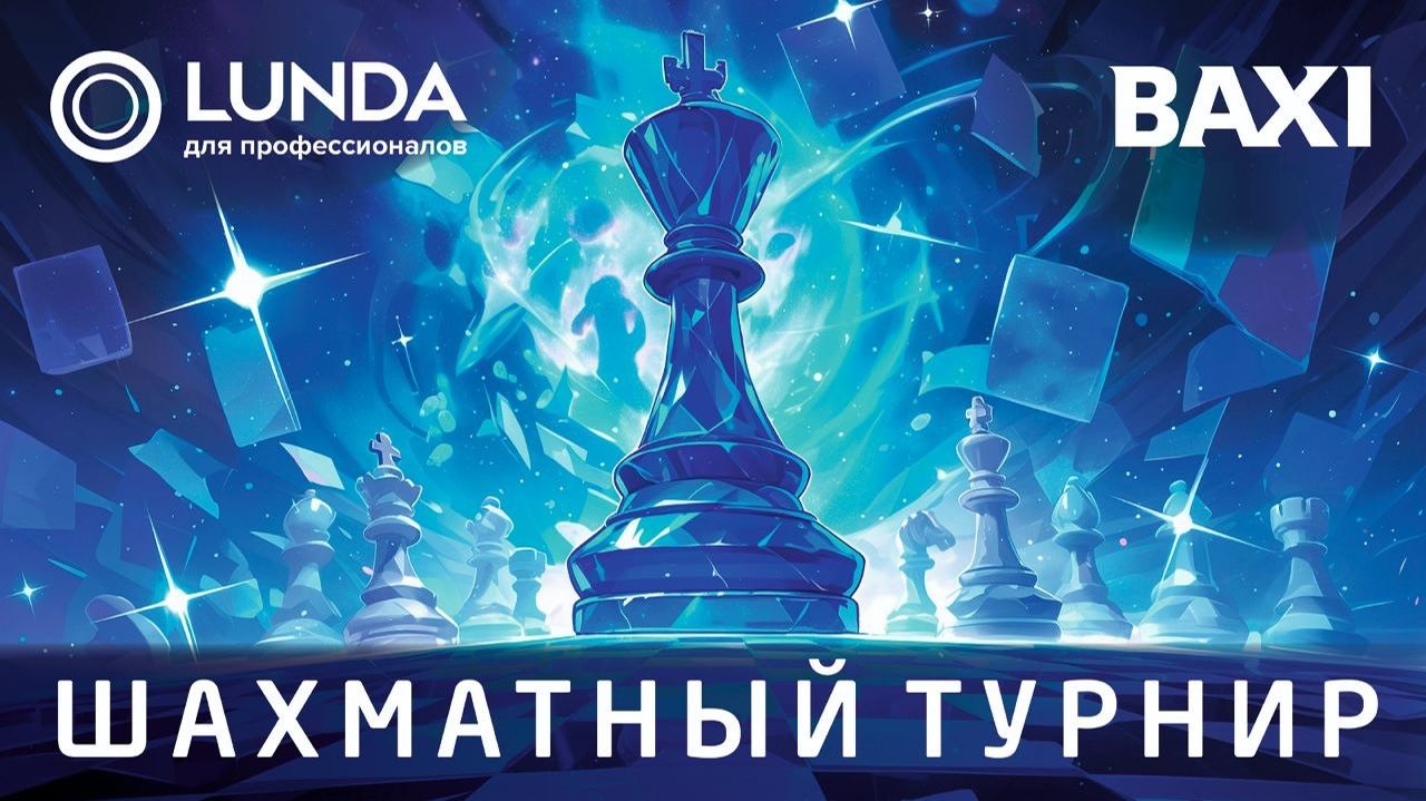 Шахматный турнир BAXI & LUNDA 🏆 8 октября, 18.00 🎤 Сергей Шипов