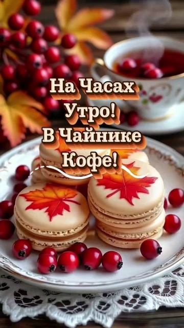 С добрым утром.