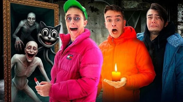 МОЙ ДРОН СНЯЛ РЕАЛЬНОГО РЕЙКА, КАРТУН КЭТА, СКРОМНИКА И ПИКОВУЮ ДАМУ НА ЗАБРОШКЕ!!!