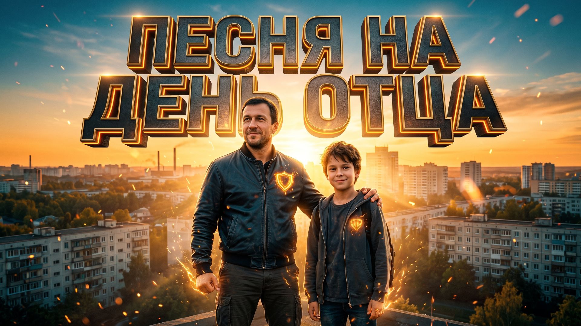 ПЕСНЯ НА ДЕНЬ ОТЦА — «Папа мой герой». Детская песня про папу (плюс минус и слова) | Ля-Ля Лэнд
