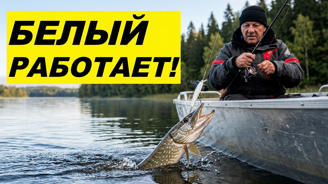 Белый цвет? Отлично! Хитрая форель. Зако 88 - воблер под условия.