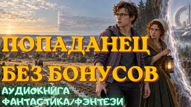 АУДИОКНИГА ФАНТАСТИКА/ФЭНТЕЗИ: ПОПАДАНЕЦ БЕЗ БОНУСОВ
