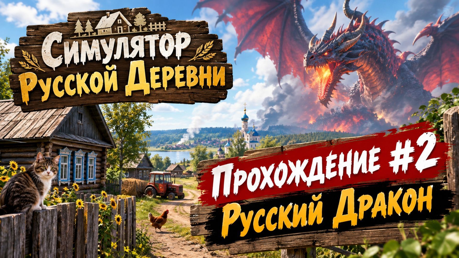 Симулятор Русской Деревни  Прохождение #2