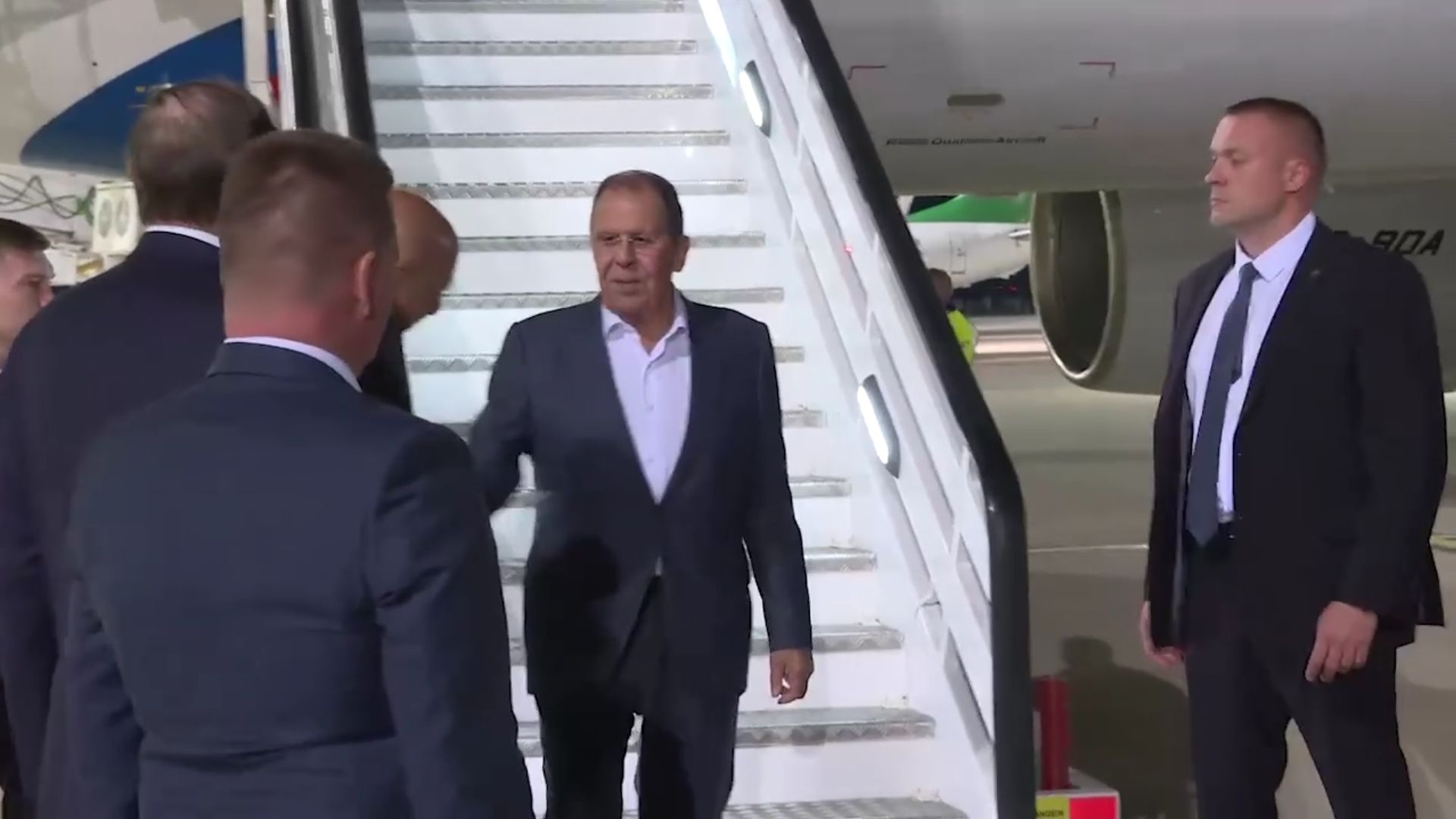 Министр иностранных дел РФ С.В.Лавров прилетел в Туркменбаши, 6 октября 2026 года