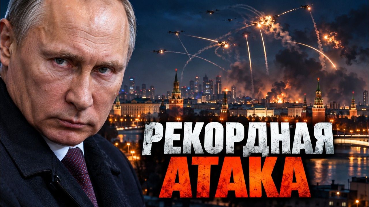 🔥 Массированный удар дронов и резкий ответ Москвы | Куда исчезли B-1B из Британии