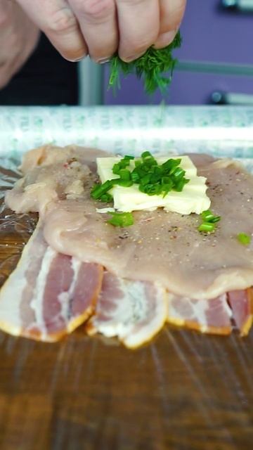 Офигенные рулетики из курицы #рецепт #еда #курица