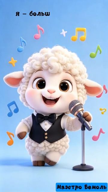 Песенки Маэстро Бемоля 🐑🎶 | Детские песни и караоке