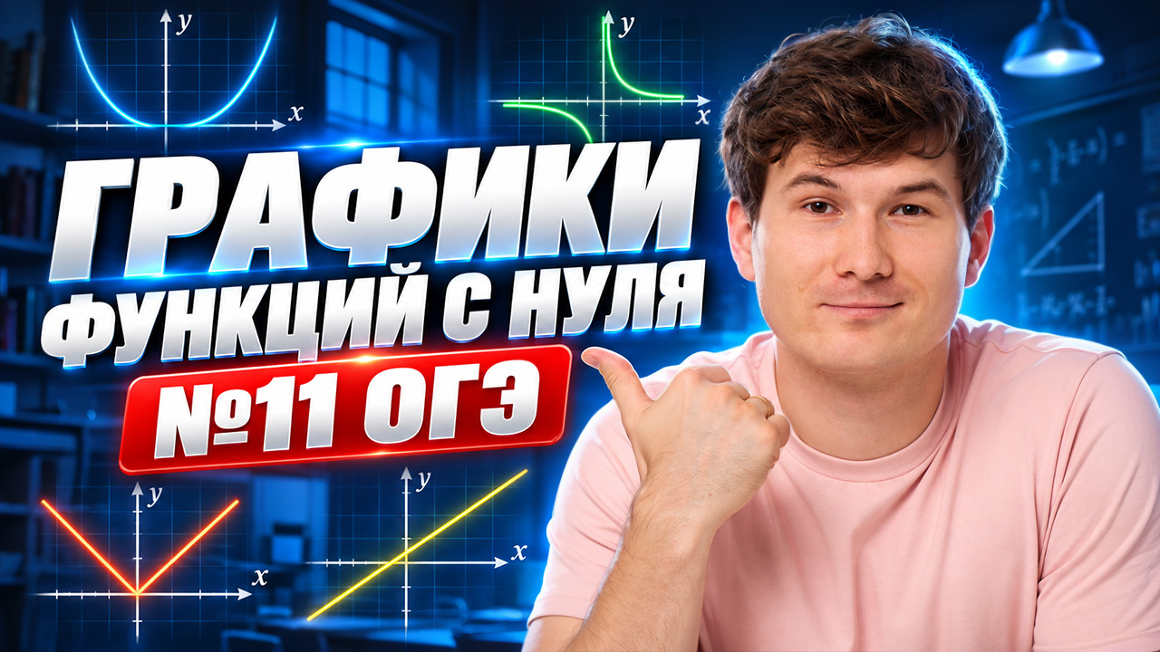 Графики функций 9 класс | Задание 11 ОГЭ | Математика ОГЭ | Умскул