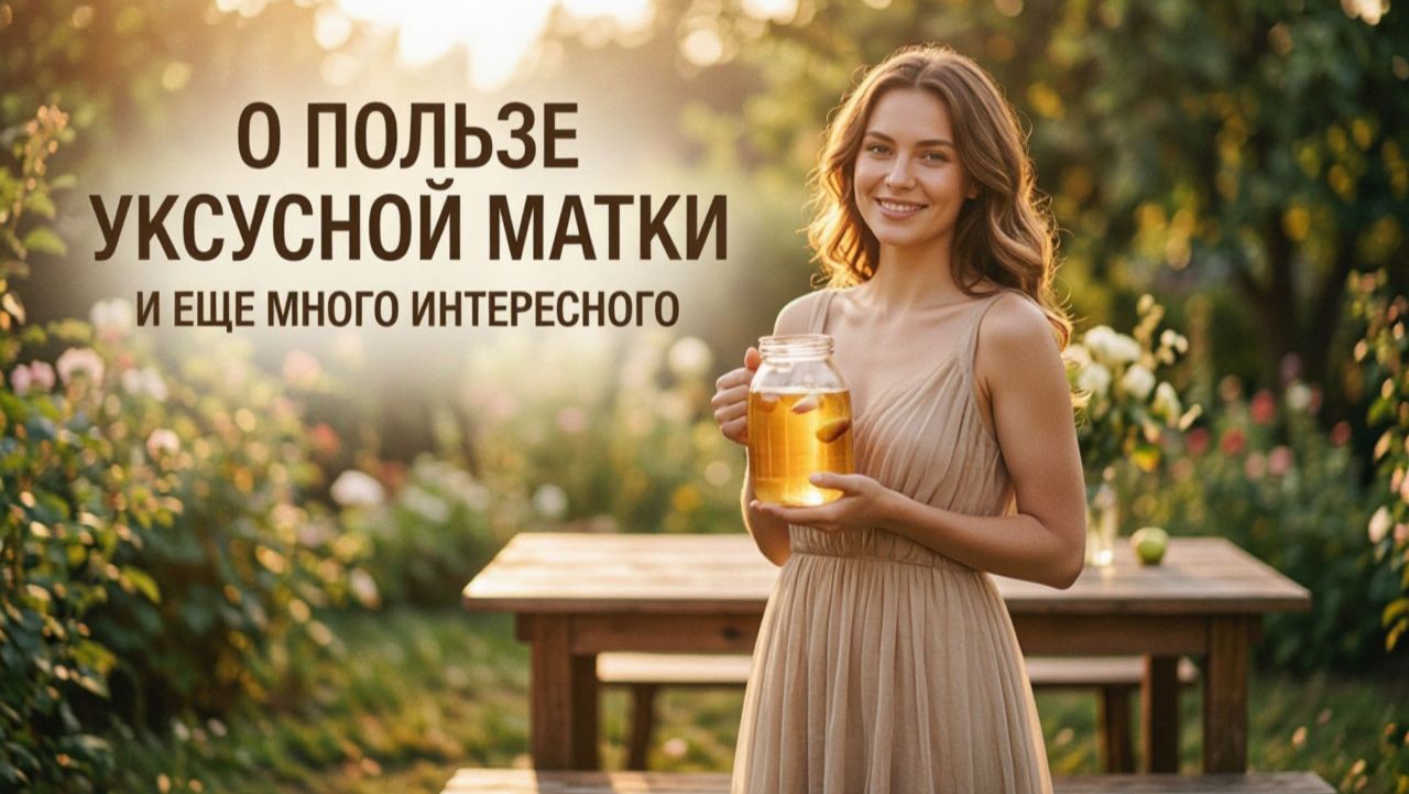 ПРО УКСУСНУЮ МАТКУ / МАЗЬ НА ВСЕ СЛУЧАИ ЖИЗНИ И ЕЩЕ МНОГО ИНТЕРЕСНОГО