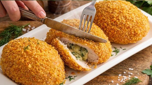 О боже! Эта куриная грудка такая сочная! Лучше, чем в любом ресторане! Вы должны это попробовать!