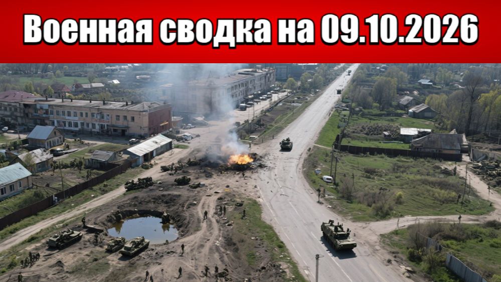 «КРАХ ПОСЛЕДНЕГО РУБЕЖА: ВС РФ добивают врага в Доброполье!»: Военная сводка на 09.10.2026