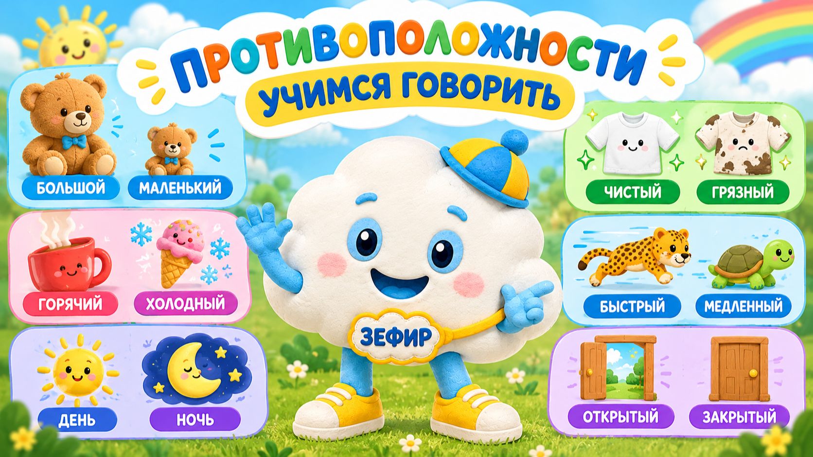 Развиваем речь. Логопедический мультики