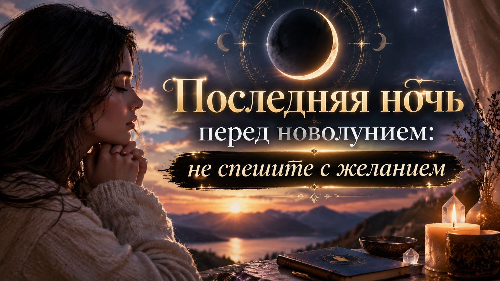 Последняя ночь перед новолунием_ не спешите с желанием