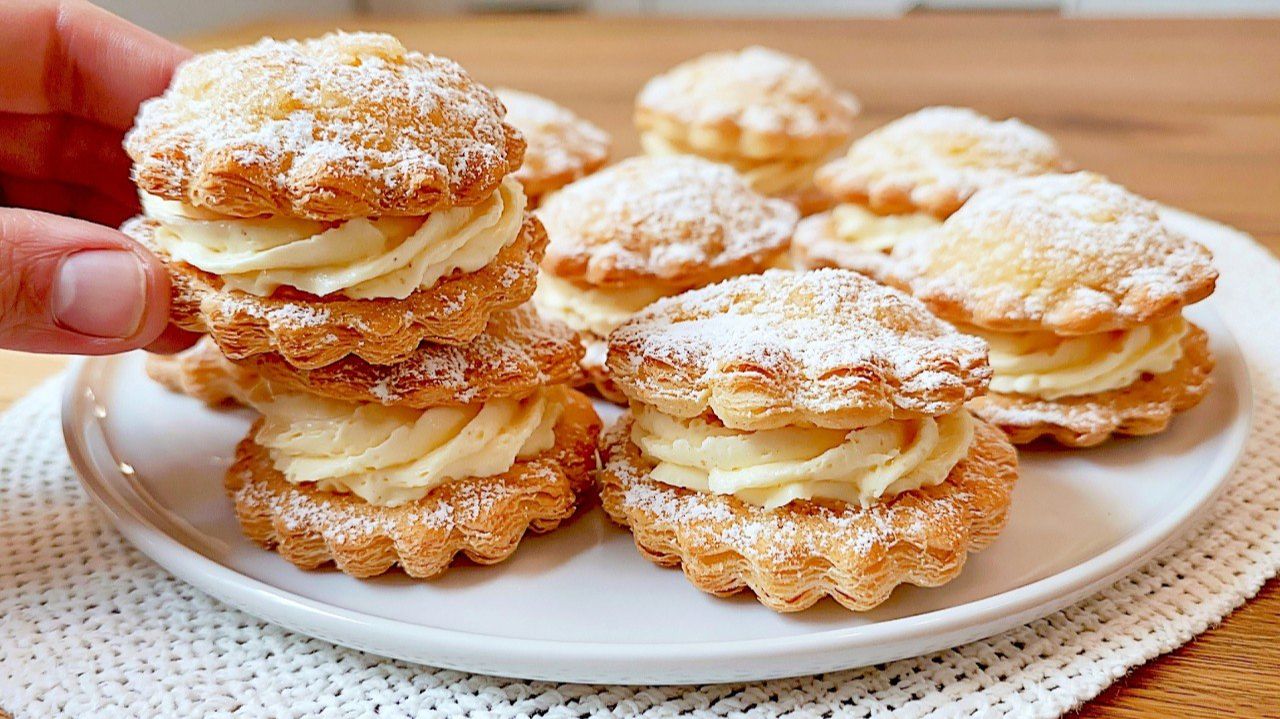 Они исчезнут через 1 минуту! Вкусный десерт за 5 минут!