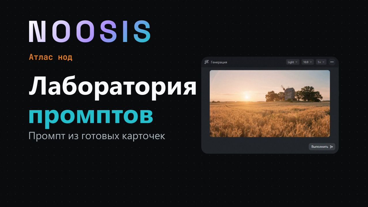 Атлас нод. Текст и AI