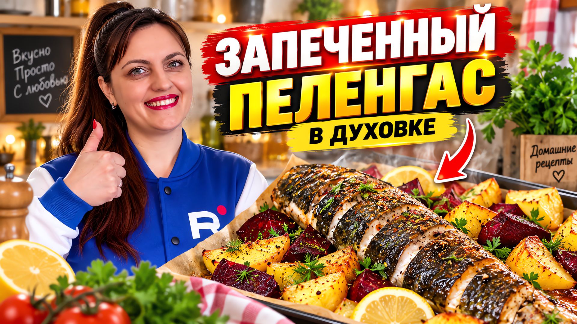 Запеченный пелегас в фольге в духовке!