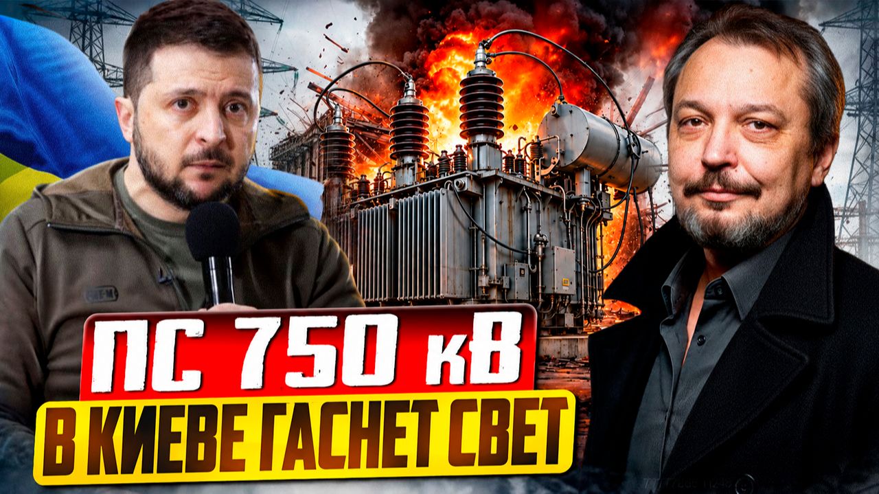 Удары по ПС 750 кВ «Киевская»: Россия погружает Киев в каменный век