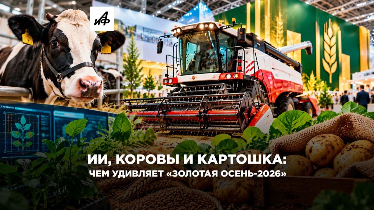 ИИ и коровы: чем удивляет «Золотая осень-2026»