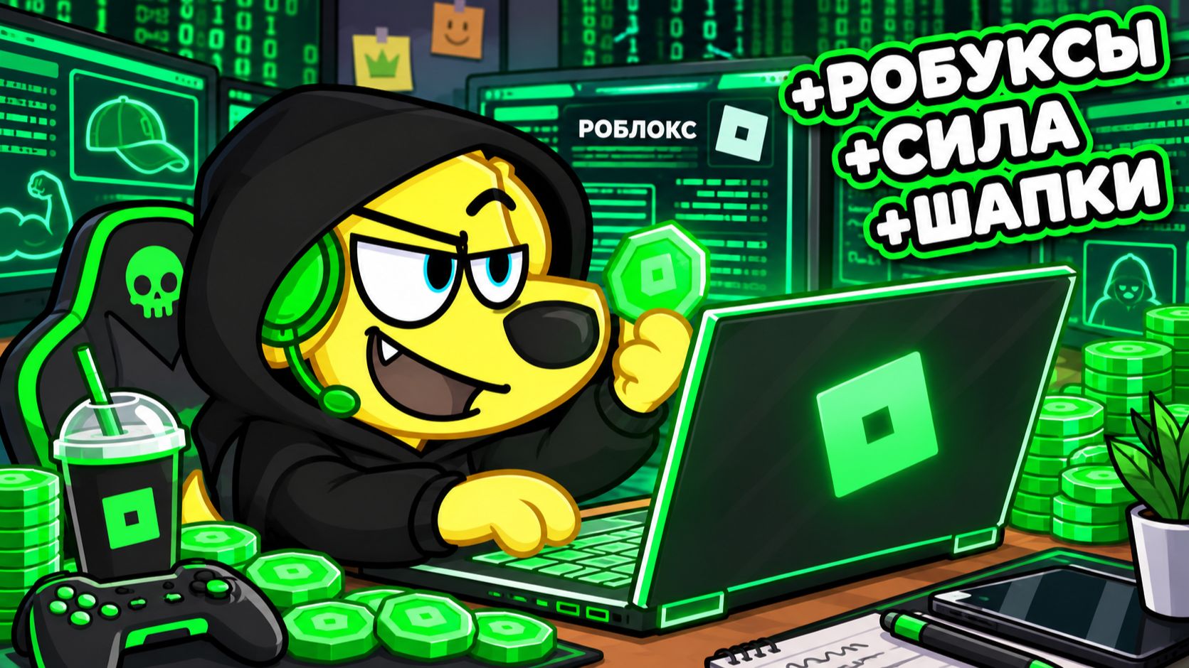 😈 Я ВЗЛОМАЛ ВСЁ В РОБЛОКС! ROBLOX!