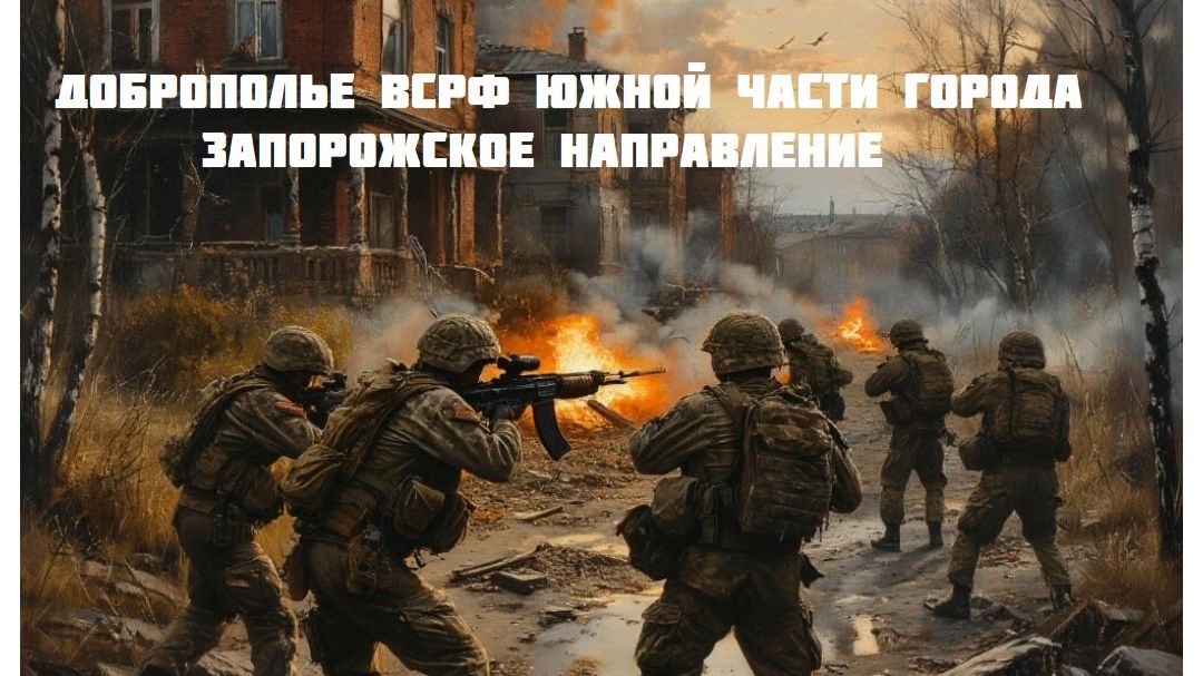 Новости СВО Сегодня-Доброполье ВСРФ южной части города  Запорожское Направление