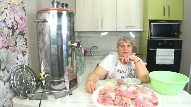 Куриная тушенка всегда выручает !