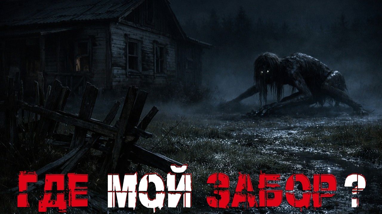 Не забудь поставить новый забор. Страшные истории на ночь. Мистика. Страшилки на ночь.