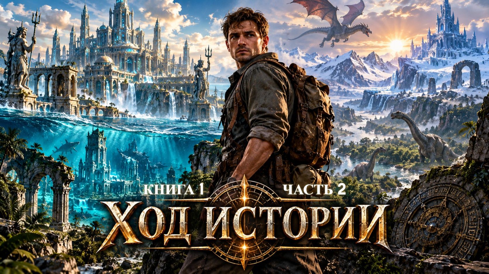 ХОД ИСТОРИИ | КНИГА 1 (ЧАСТЬ 2 ИЗ 2) ПОПАДАНЕЦ | АУДИОКНИГА | ФАНТАСТИКА | #аудиокнига #фантастика