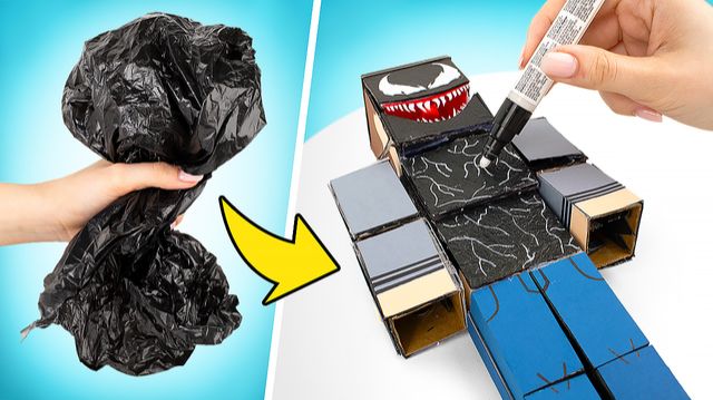DIY поделки ll Ловкий Слайм Сэм