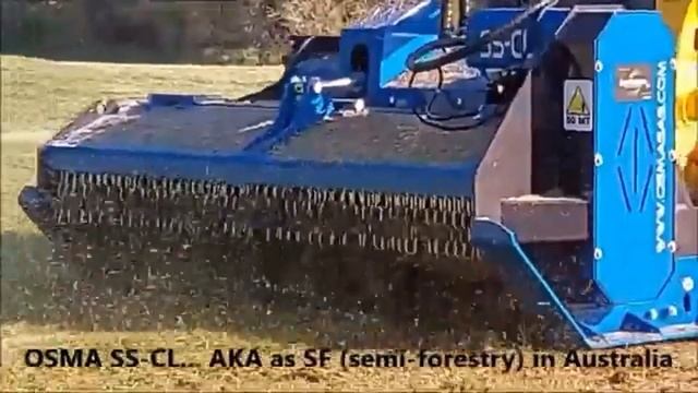 🔵 OSMA MULCHERS Мульчеры и косилки Италия