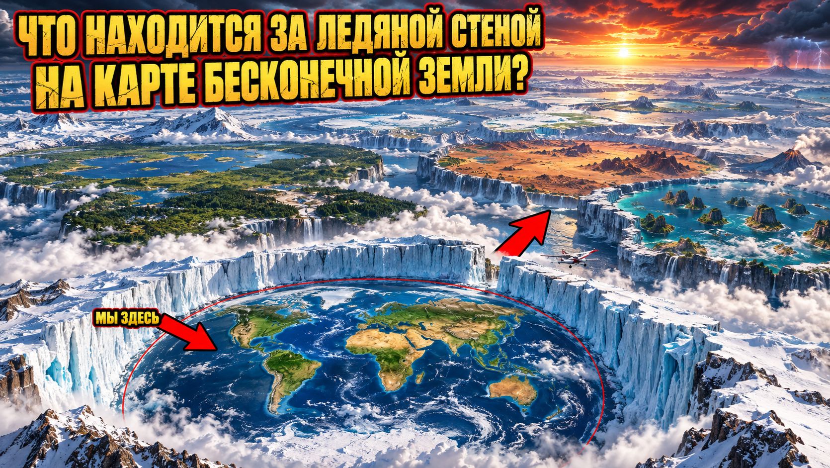 Свидетель Windows и BELOGOR: Что скрывается за Ледяной Стеной и где мы на карте Бесконечной Земли?