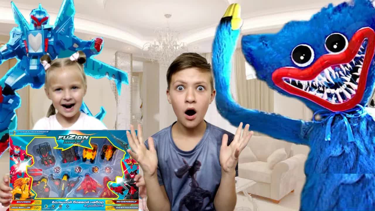 Poppy Playtime против Fuzion Max! Тима и Эмма поссорились!