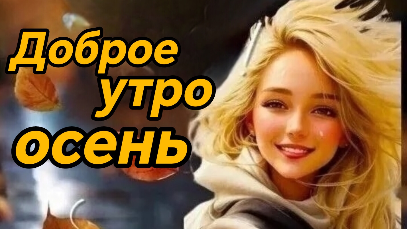 ДОБРОЕ УТРО,ОСЕНЬ. Песни для души.