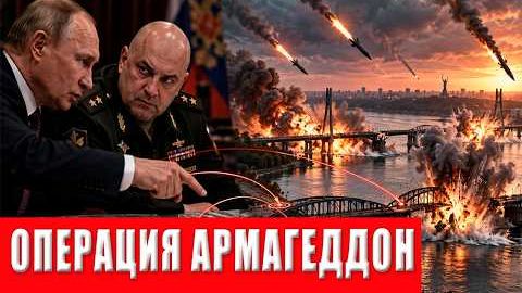 Приказ уничтожить все мосты - снос переправ, Украину отрезают от Европы, ГЕНЕРАЛ АРМАГЕДДОН