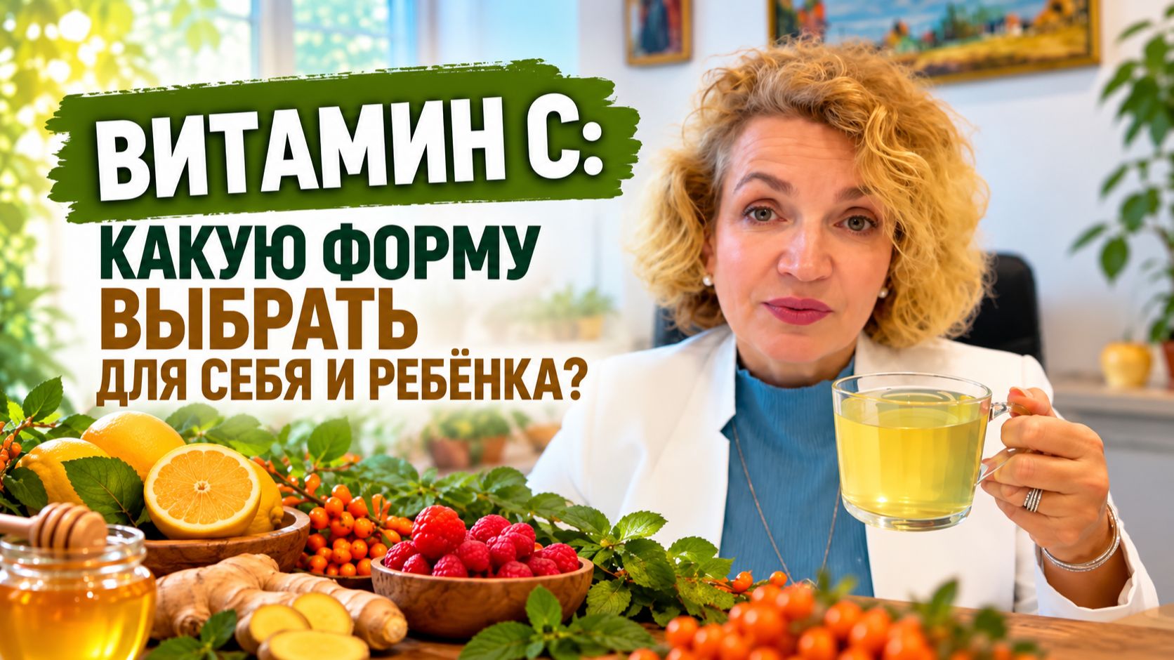 🍋 ВИТАМИН С от ПРОСТУД! - КАК ПОДДЕРЖАТЬ ИММУНИТЕТ ВСЕЙ СЕМЬИ?