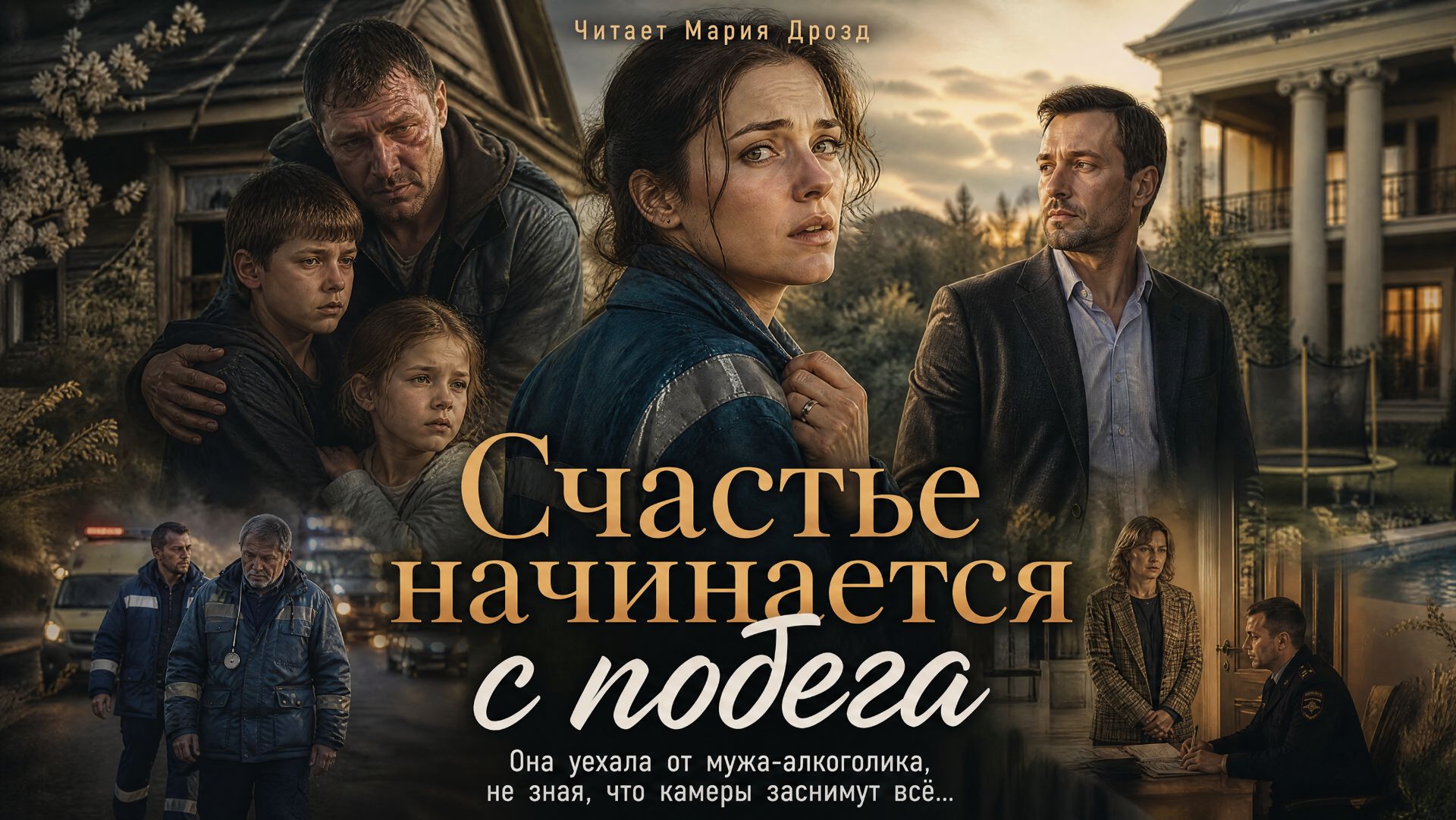 Истории из жизни |«СЧАСТЬЕ НАЧИНАЕТСЯ С ПОБЕГА» | Аудио рассказ | Аудиокнига | Жизненные истории