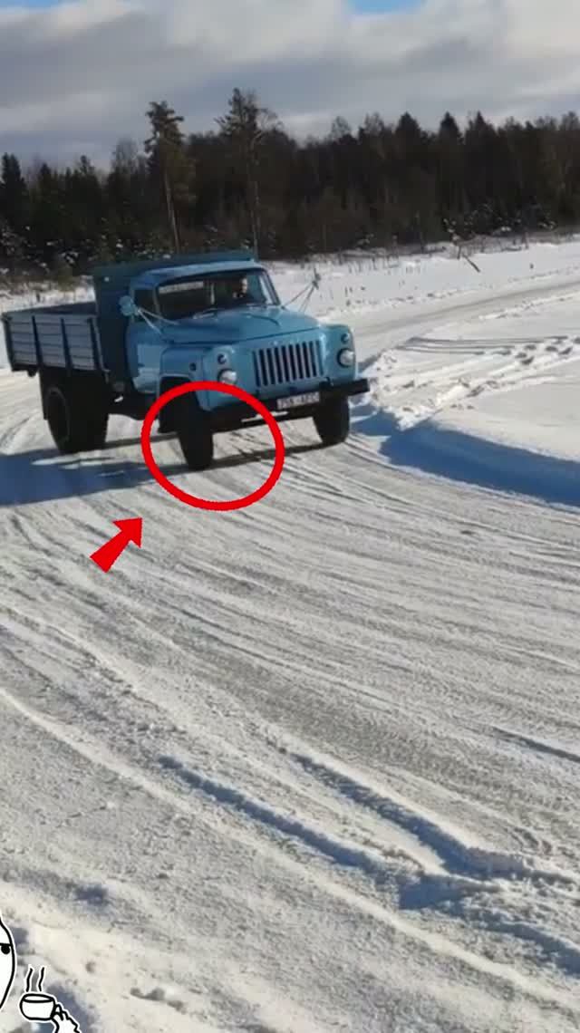 Зимняя резина в СССР и сегодня: что изменилось? #автоистория #automobile #ссср #грузовик #viatti